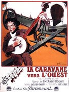 The Covered Wagon - French Movie Poster (xs thumbnail)