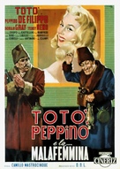 Tot&ograve;, Peppino e... la malafemmina - Italian Movie Poster (xs thumbnail)