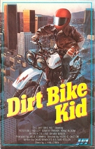 The Dirt Bike Kid - Finnish VHS movie cover (xs thumbnail)