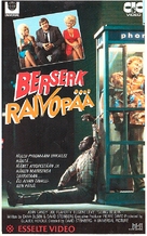 Going Berserk - Finnish VHS movie cover (xs thumbnail)