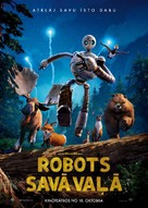 The Wild Robot - Latvian Movie Poster (xs thumbnail)