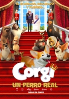 The Queen&#039;s Corgi - Colombian Movie Poster (xs thumbnail)