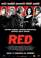 RED - Italian Movie Poster (xs thumbnail)