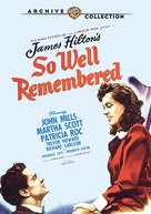 So Well Remembered - Movie Cover (xs thumbnail)