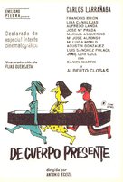 De cuerpo presente - Spanish Movie Poster (xs thumbnail)