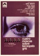 4 mosche di velluto grigio - Spanish Movie Poster (xs thumbnail)