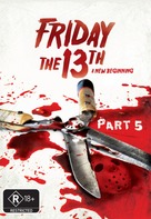 Friday the 13th: A New Beginning - Australian DVD movie cover (xs thumbnail)