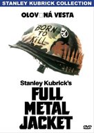 Full Metal Jacket - Czech DVD movie cover (xs thumbnail)