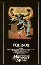 Equinox - Finnish VHS movie cover (xs thumbnail)