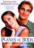 The Wedding Planner - Spanish Movie Poster (xs thumbnail)