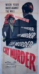 Cry Murder - Movie Poster (xs thumbnail)
