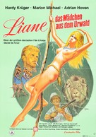 Liane, das M&auml;dchen aus dem Urwald - German Re-release movie poster (xs thumbnail)