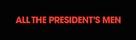 All the President&#039;s Men - Logo (xs thumbnail)