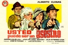 Usted puede ser un asesino - Spanish Movie Poster (xs thumbnail)