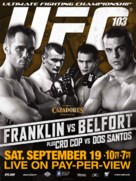 UFC 103: Franklin vs. Belfort - Movie Poster (xs thumbnail)