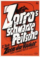 Zorro Rides Again - German Movie Poster (xs thumbnail)