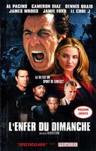Any Given Sunday - French VHS movie cover (xs thumbnail)