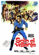 Only the Valiant - Spanish Movie Poster (xs thumbnail)