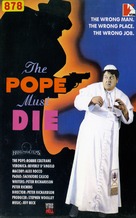 The Pope Must Die - British VHS movie cover (xs thumbnail)