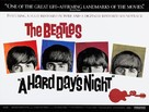 A Hard Day&#039;s Night - British Re-release movie poster (xs thumbnail)