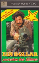 Un dollaro tra i denti - German VHS movie cover (xs thumbnail)