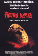 Friday the 13th: The Final Chapter - German Movie Poster (xs thumbnail)