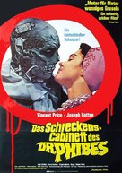 The Abominable Dr. Phibes - German Theatrical movie poster (xs thumbnail)