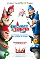 Gnomeo &amp; Juliet - Spanish Movie Poster (xs thumbnail)