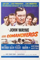 The Comancheros - Spanish Movie Poster (xs thumbnail)