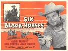 Six Black Horses - British Movie Poster (xs thumbnail)