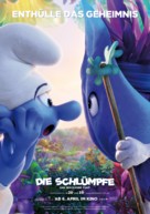 Smurfs: The Lost Village - German Movie Poster (xs thumbnail)