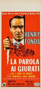 12 Angry Men - Italian Movie Poster (xs thumbnail)
