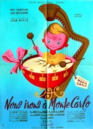 Nous irons &agrave; Monte Carlo - French Movie Poster (xs thumbnail)