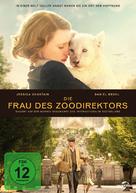 The Zookeeper&#039;s Wife - German DVD movie cover (xs thumbnail)