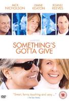 Something&#039;s Gotta Give - British DVD movie cover (xs thumbnail)