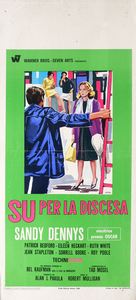 Up the Down Staircase - Italian Movie Poster (xs thumbnail)