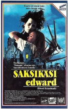 Edward Scissorhands - Finnish VHS movie cover (xs thumbnail)
