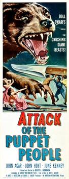 Attack of the Puppet People - Theatrical movie poster (xs thumbnail)