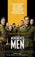 The Monuments Men - Theatrical movie poster (xs thumbnail)