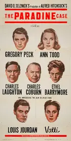 The Paradine Case Poster