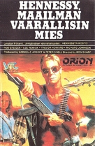 Hennessy - Finnish VHS movie cover (xs thumbnail)