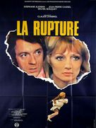 La rupture - French Movie Poster (xs thumbnail)