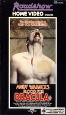 Blood for Dracula - Australian VHS movie cover (xs thumbnail)