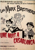 A Night in Casablanca - French Movie Poster (xs thumbnail)