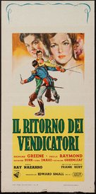 The Bandits of Corsica - Italian Movie Poster (xs thumbnail)