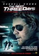 The Next Three Days - Italian Movie Poster (xs thumbnail)