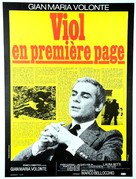 Sbatti il mostro in prima pagina - French Movie Poster (xs thumbnail)