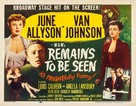 Remains to Be Seen - Movie Poster (xs thumbnail)