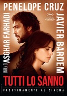 Todos lo saben - Italian Movie Poster (xs thumbnail)