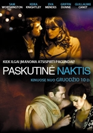 Last Night - Lithuanian Movie Poster (xs thumbnail)